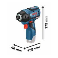 bosch 12v - Smūginis suktuvas Bosch GDR 12 V-EC; 12 V (be akumuliatoriaus ir pakrovėjo) - 3 nuotrauka