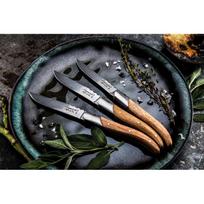 peilis steikui - Forged Luxury Oak Wood Steiko peilių rinkinys, 6 vnt. - 2 nuotrauka