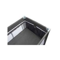 maniezas kelionine lovyte - Maniežas-kelioninė lovytė Caretero Basic Plus, graphite - 4 nuotrauka