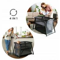 kelionine kudikio lovyte - Kinderkraft Sofi Plus kelioninė lovytė, pilka (Grey) - 3 nuotrauka