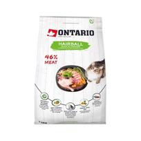 antiena - Sausas maistas katėms nuo plaukų gumuliukų susidarymo Ontario Hairball, 2kg - 2 nuotrauka