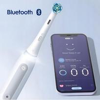 oral b oxyjet md20 - Oral-B iO Series 4 & OxyJet Baltas (White) - 4 nuotrauka