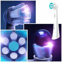 oral b oxyjet md20 - Oral-B iO Series 4 & OxyJet Baltas (White) - 7 nuotrauka