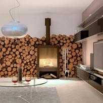Fototapetas Artgeist Woodpile XLFTNT0642, 193 cm x 250 cm