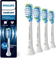 philips sonicare galvutes - Philips Sonicare Premium Plaque Defence HX9044/87 dantų šepetėlio galvutės, baltos (White), 4 vnt. - 2 nuotrauka
