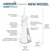 burnos irigatorius waterpik - Waterpik WP-490 - 6 nuotrauka