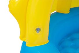 vaikiskas baseinas - Bestway Sunny Days 52637, mėlynas (Blue), 26 l, pripučiamas vaikiškas baseinas su stogeliu - 5 nuotrauka