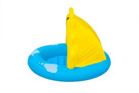 vaikiskas baseinas - Bestway Sunny Days 52637, mėlynas (Blue), 26 l, pripučiamas vaikiškas baseinas su stogeliu - 6 nuotrauka