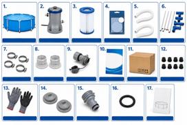 baseinas 305x76 - Baseinas Bestway Steel Pro, 305x76 - 8 nuotrauka