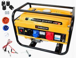 generatoriai euro - Einbach 7,5 AG AVR 12V 230V 400V 5500W - 3 nuotrauka