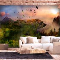 Fototapetas Artgeist Bear In The Mountain LFT1712, 140 cm x 200 cm