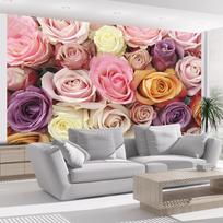 Fototapetas Artgeist Pastel Roses XXLFTNT1492SAM, 231 cm x 294 cm