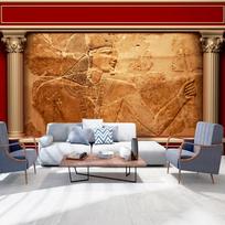 Fototapetas Artgeist Egyptian Walls 3XLFT929SAM, 70 cm x 98 cm