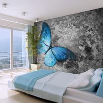 Fototapetas Artgeist Blue Butterfly 4XLFTNT1554SAM, 309 cm x 392 cm