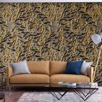 Fototapetas Artgeist Golden Decorations 4XLFT1951SAM, 280 cm x 392 cm