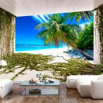 Fototapetas Artgeist Beach And Ivy, 105 cm x 150 cm