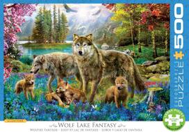Eurographics Wolf Lake Fantasy, 67 x 48 cm, 500 det.