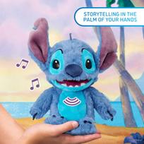 disney stitch zaislas - Real FX Stitch Palm Puppetronic interaktyvus gyvūnėlis – Stitch - 3 nuotrauka