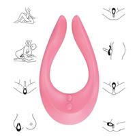 vibratoriai - Satisfyer Endless Joy vibratorius poroms (rožinis) - 4 nuotrauka