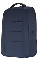 16 coliu kuprine - DBRAMANTE1928 CHRISTIANSBORG - RECYCLED BACKPACK 16" - DARK BLUE - 2 nuotrauka