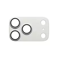 silikonine plevele - PanzerGlass Fender Camera Protector iPhone 17 Pro Silver - 3 nuotrauka