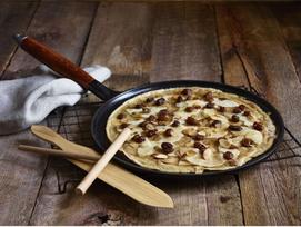 iron pan - Staub Blynų keptuvė 28 cm, Juoda (Black) - 6 nuotrauka