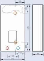 senukai momentinis sildytuvas - Kospel PPE4.L Lite 15kW, balta (White) - 2 nuotrauka