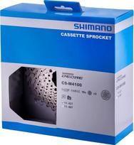 shimano deore - Žvaigždžių kasetė Shimano Deore CS-M4100, metalas, sidabro - 4 nuotrauka