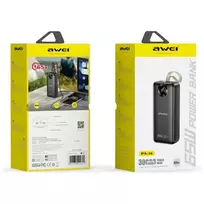 fast charging power bank - Awei PA-34 30000mAh 65W Powerbank - 2 nuotrauka