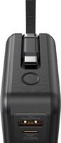 powerbank 20000mah - USAMS XH Series CD243, 20000mAh, 65W, juodas (black) - 2 nuotrauka