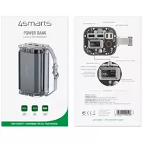 power bank 40000 - 4smarts Lucid Ultra 40000mAh 100W pilka - 2 nuotrauka