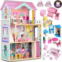 leliu namas - Ricokids medinis lėlių namelis 7829 - 17 nuotrauka