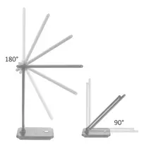 desk led lamp - Maclean LED stalinė lempa 9W su Qi įkrovikliu MCE616W - 4 nuotrauka