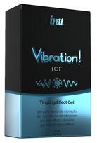 Stimuliuojantis gelis Intt Vibration! Ice, 15 ml