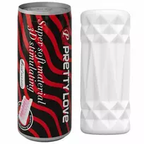 Masturbatorius Pretty Love Intimate Stimulation Can Model 1, baltas