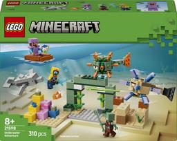 LEGO Minecraft Povandeninis nuotykis 21598