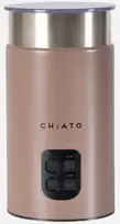 pieno plakiklis elektrinis - CHiATO milkPLAY Automatic-Electric Milk Frother - Rudas (Brown) - 1 nuotrauka