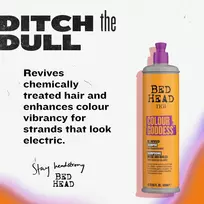 tigi bed head -  TIGI BED HEAD šampūnas dažytiems plaukams COLOUR GODDESS, 400 ml - 4 nuotrauka