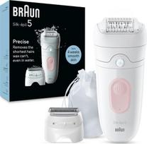 Braun Silk-Epil 5 5-030 Rožinė/Balta (Pink/White)
