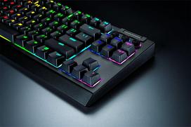 razer v4 - Razer BlackWidow V4 TKL HyperSpeed, Juoda (Black) - 4 nuotrauka