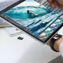 atminties kortele v30 - ADATA Speed Plus 64GB microSDXC UHS-I U3 V30 A2 Class 10 UD64GUI3V30A2SP-RA1 - 4 nuotrauka