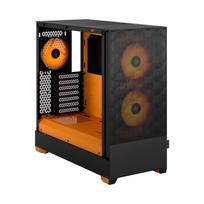 fractal design mini - Fractal Design Pop Air TG RGB Orange Core Clear Tint Black/ Orange - 6 nuotrauka