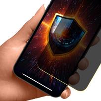 iphone 12 apsauginis stiklas - Privacy screen protector 3mk Silky Matt Privacy for Apple iPhone 12 - 5 nuotrauka