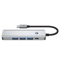 usb c hub 4k 60hz - Tech-Protect HB01 HUB Adapteris 5in1 USB-C + USB3.0 + HDMI 4K 60Hz + PD100W Pilkas (Gray) - 6 nuotrauka