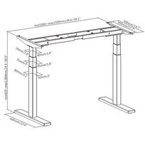 stalvirsis 60 cm - Extra Digital Reguliuojamo Aukščio Stalas, Be Stalviršio - 2 nuotrauka