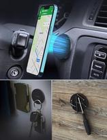 magsafe magnetinis laikiklis - Magnetinis telefono laikiklis automobiliui CHOETECH - 2 nuotrauka