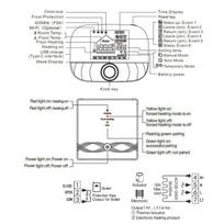 dujinio katilo termostatas - TUYA Programuojamas termostatas dujų katilui, Wi-Fi, RF, 3A, balta/juoda (White/Black) - 2 nuotrauka