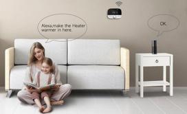 dujinio katilo termostatas - TUYA Programuojamas termostatas dujų katilui, Wi-Fi, RF, 3A, balta/juoda (White/Black) - 3 nuotrauka