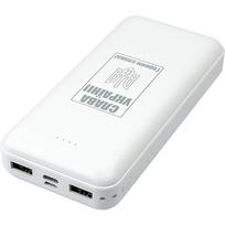 power bank type c 20000mah - Power Plant PB930531, 20000mAh, 10W, balta (white) - 2 nuotrauka