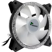 rgb ventiliatoriai - Inter-Tech Argus RS-071 RGB 120 mm Black - 5 nuotrauka